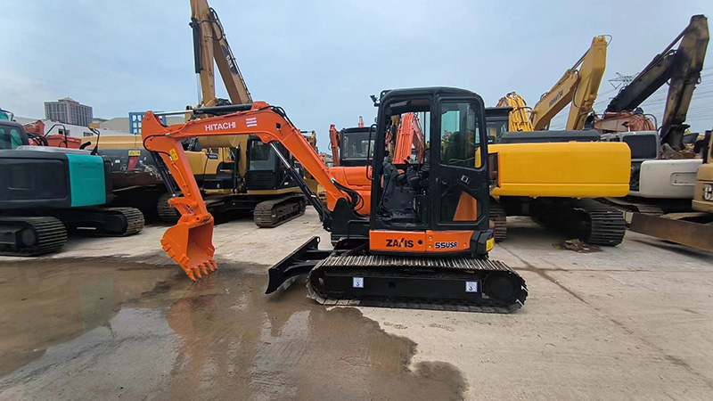 Used HITACHI ZX55U Excavator