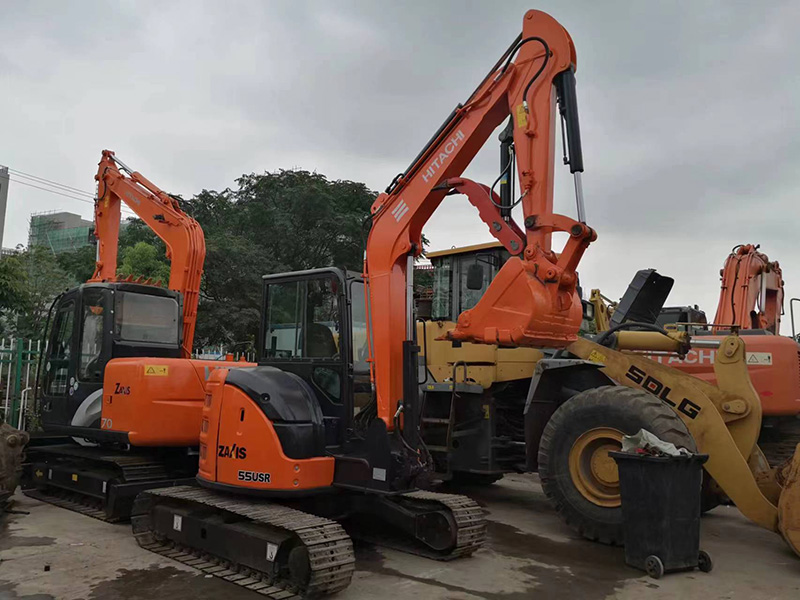 Used HITACHI ZX55U Excavator