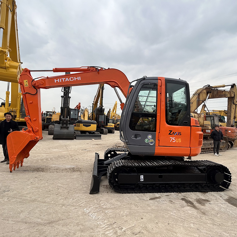 Used HITACHI ZX75US Excavator