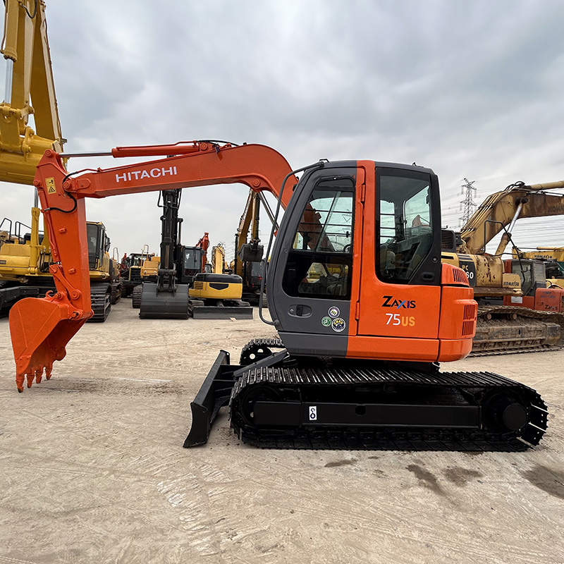 Used HITACHI ZX75US Excavator