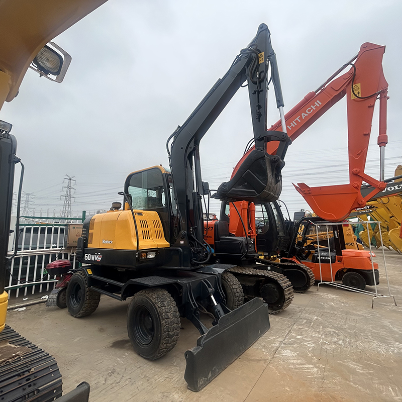 Used HYUNDAI R60 Wheel Excavator