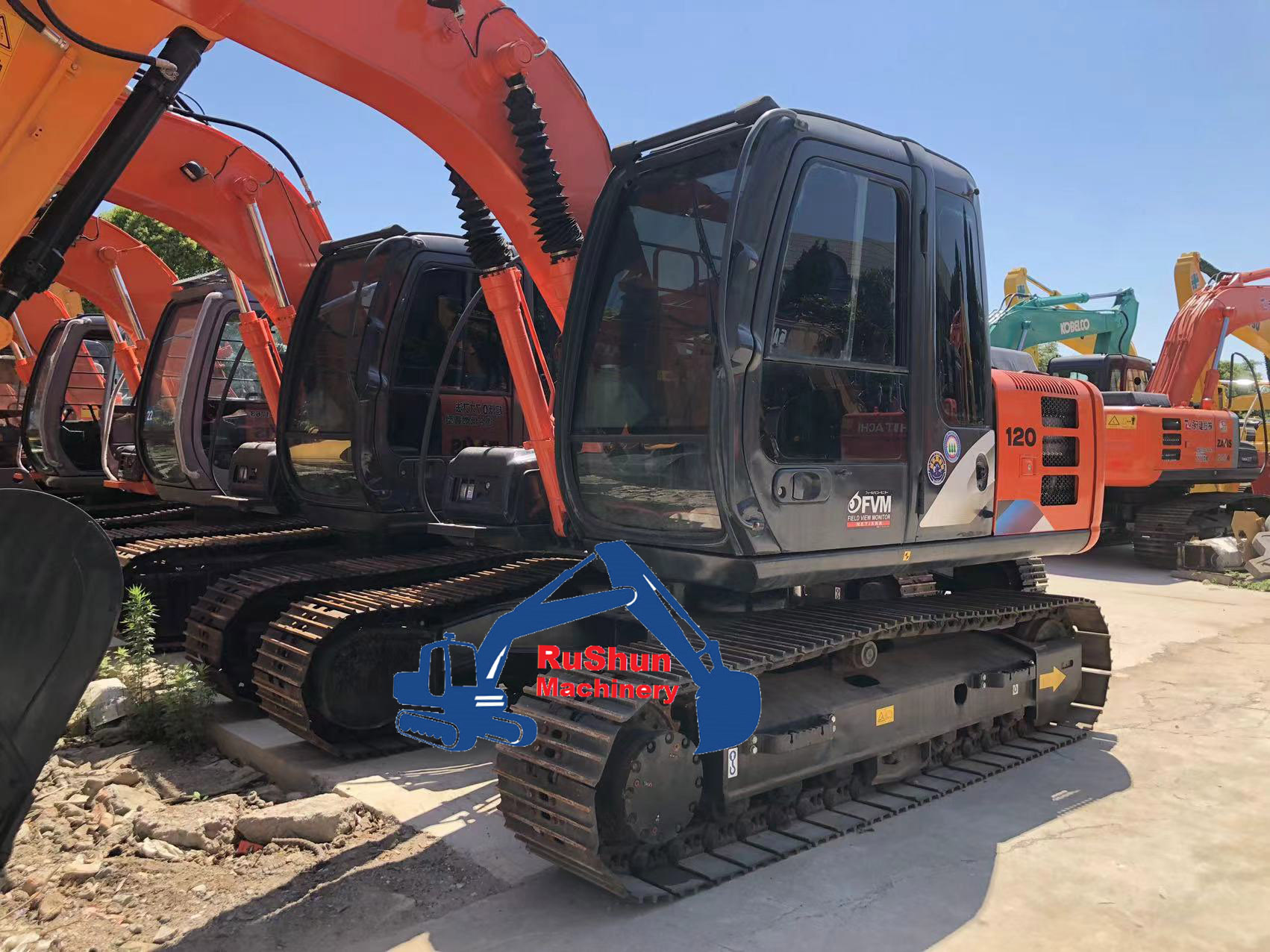 Used HITACHI ZX120 Excavator
