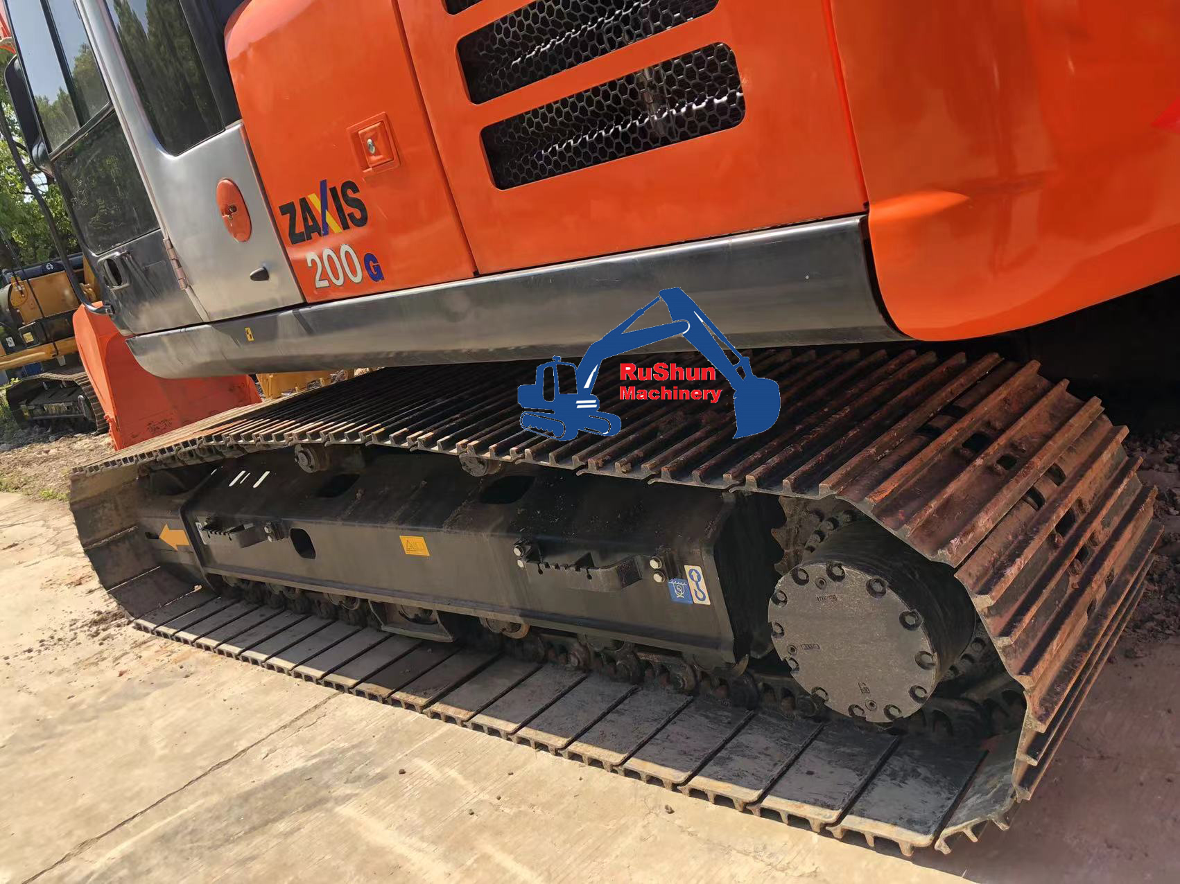Used HITACHI ZX200-5G Excavator