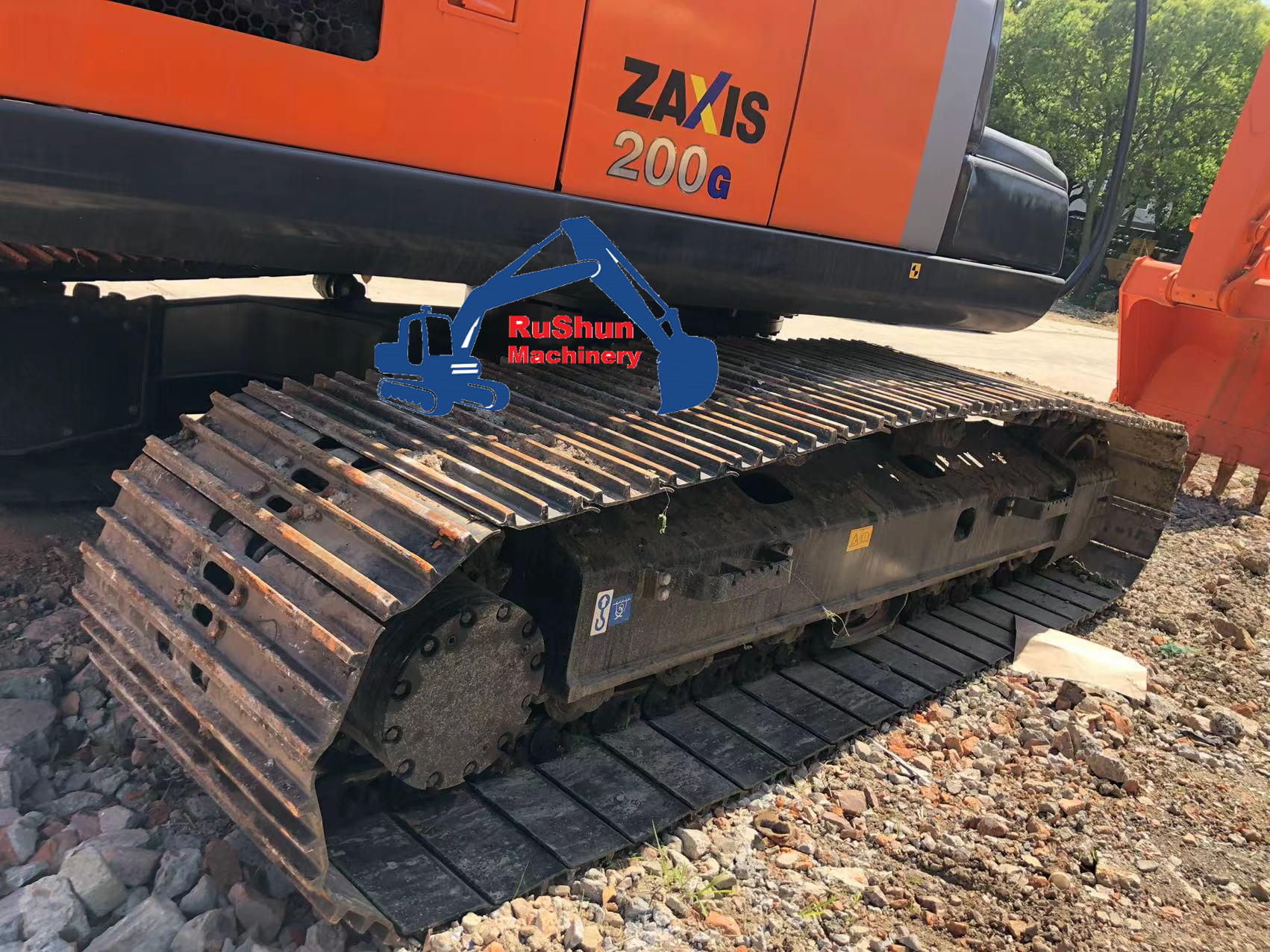 Used HITACHI ZX200-5G Excavator