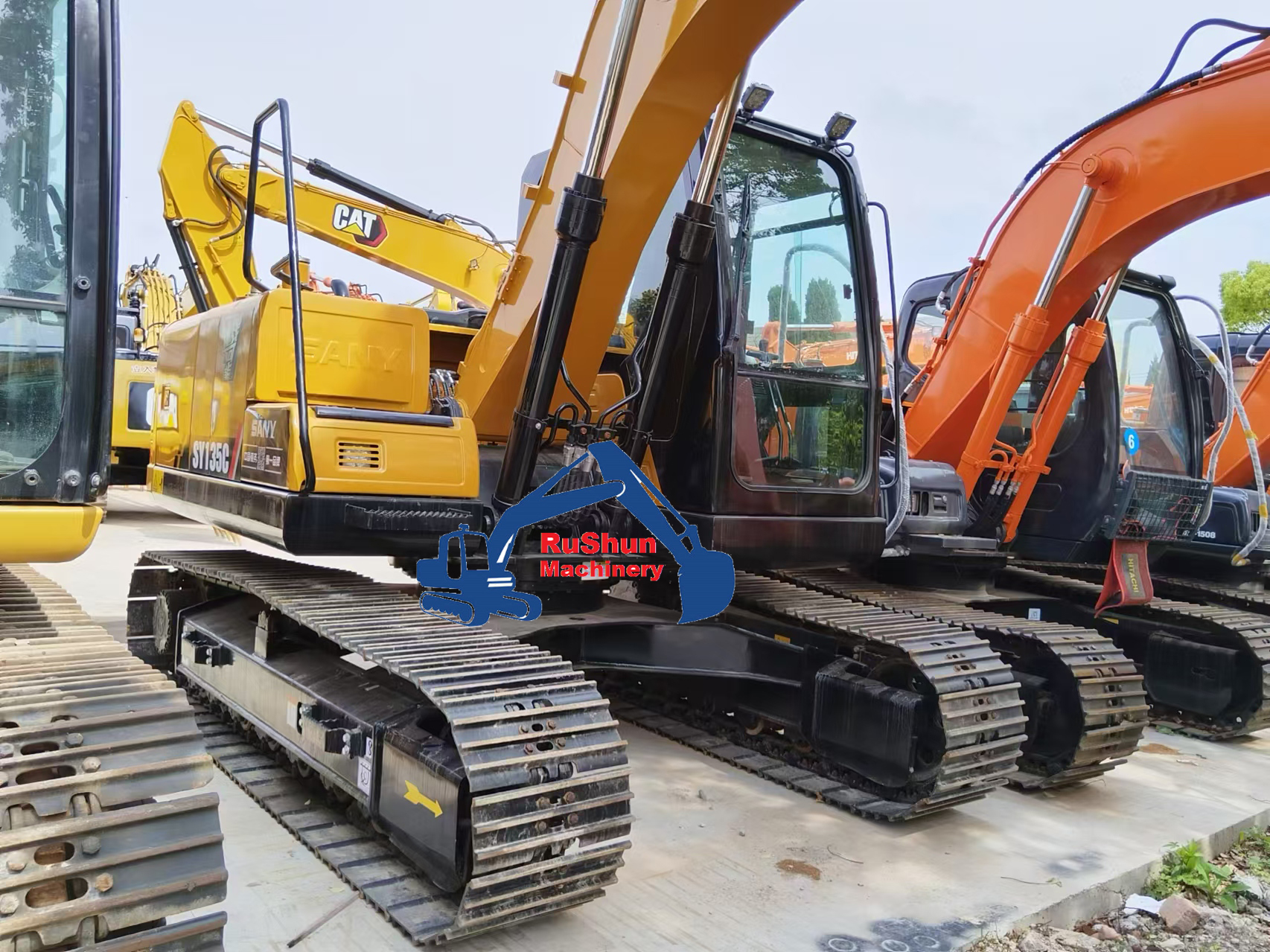 Used SANY SY135C Excavator
