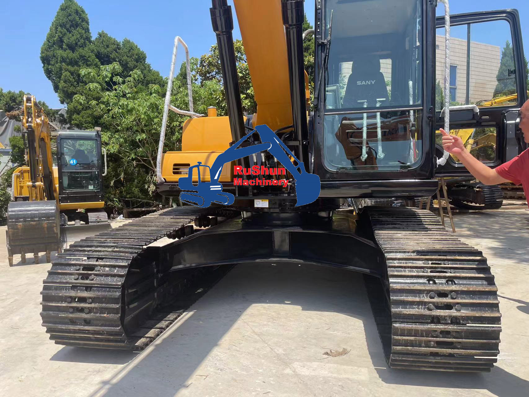 Used SANY SY215C-9 Excavator