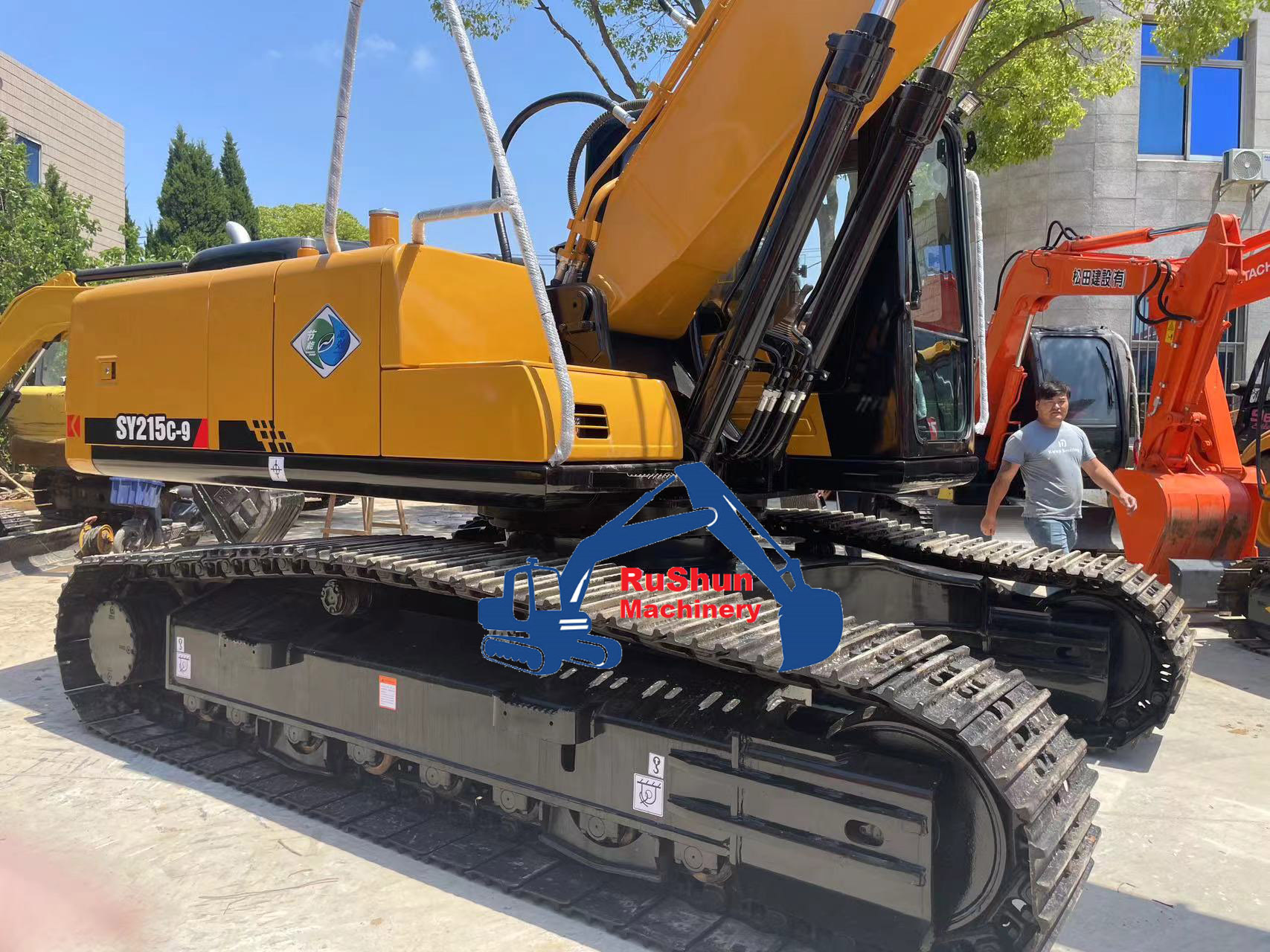 Used SANY SY215C-9 Excavator