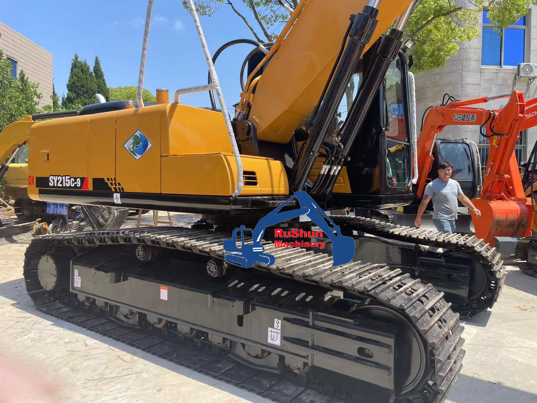 Used SANY SY215C-9 Excavator