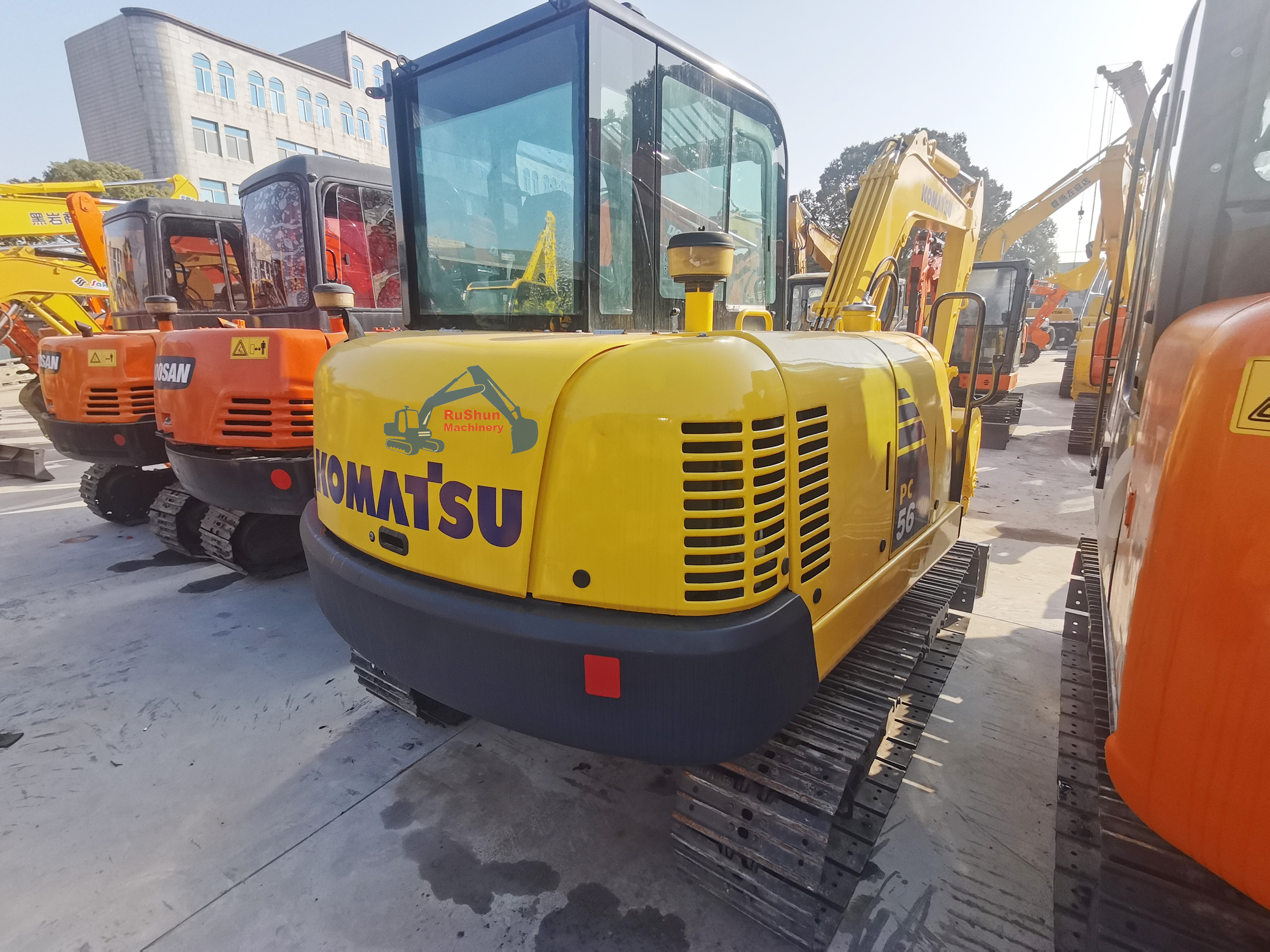Used KOMATSU PC56 Excavator