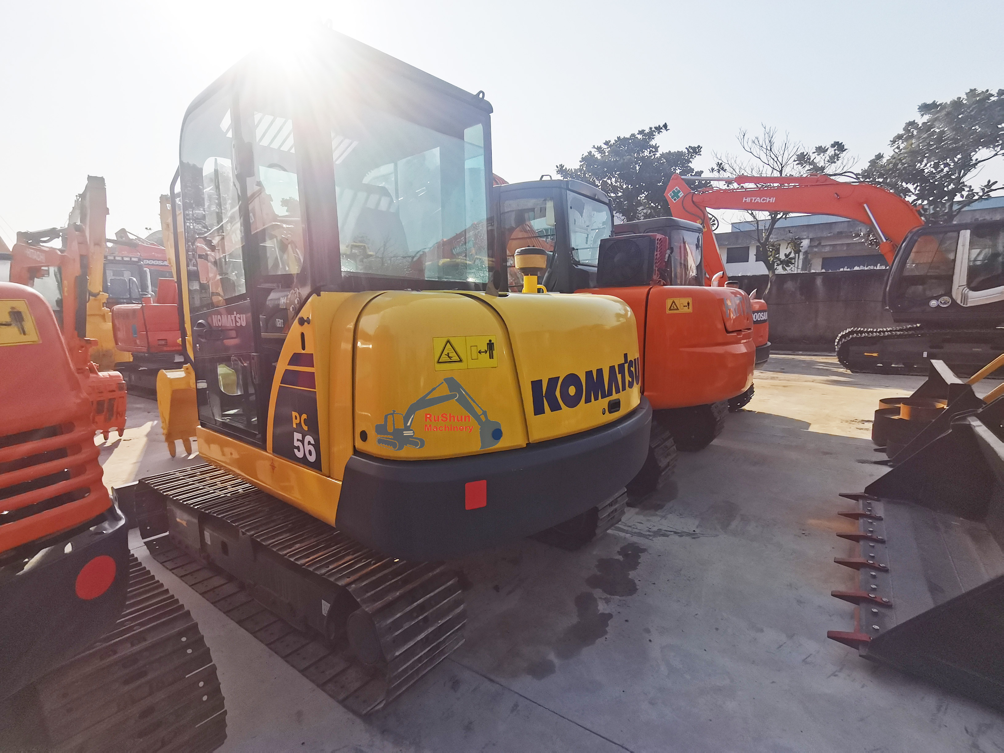 Used KOMATSU PC56 Excavator