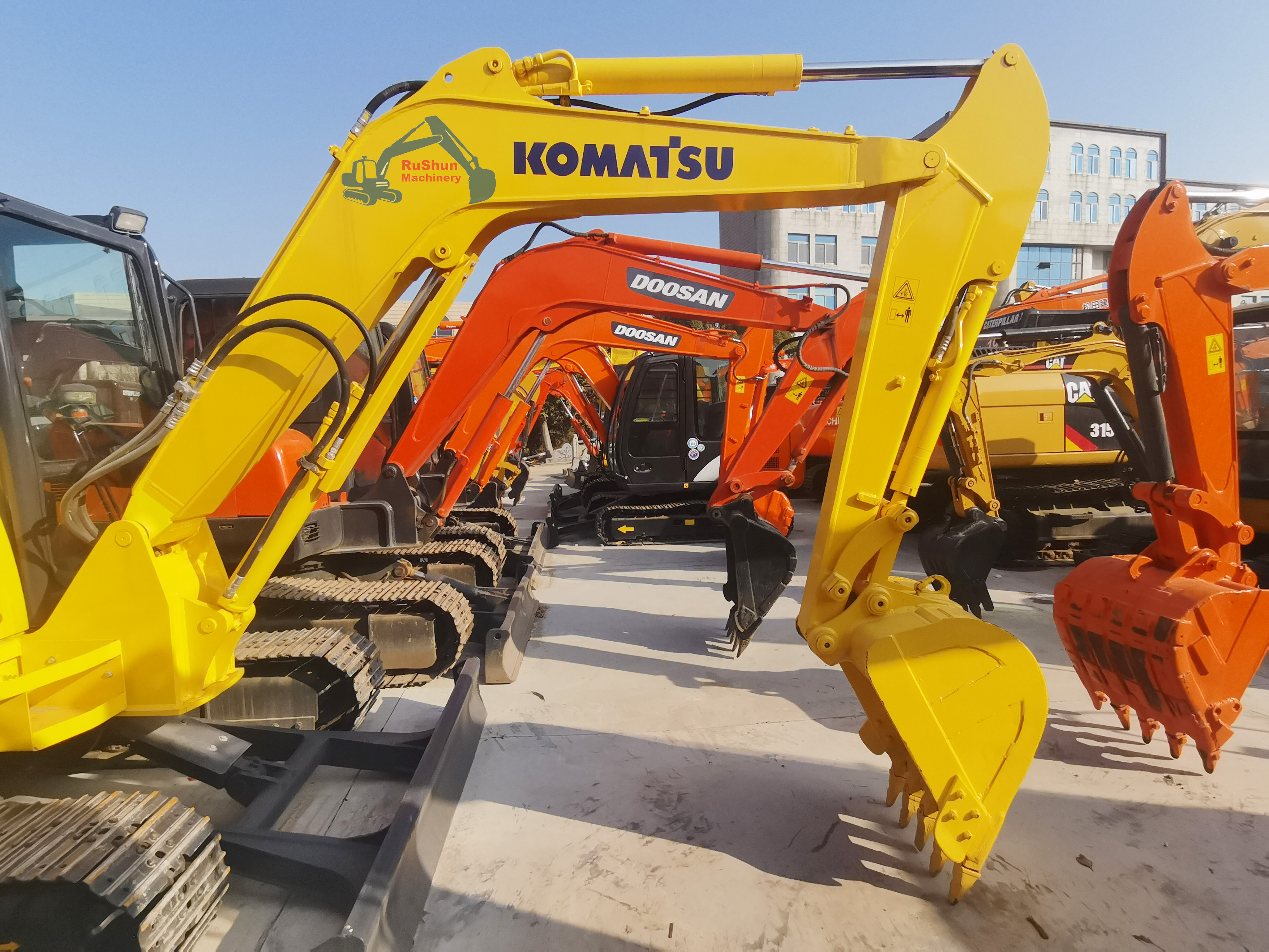 Used KOMATSU PC56 Excavator