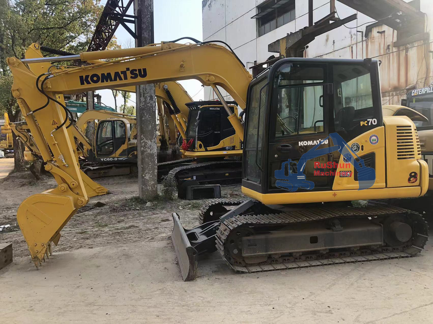 Used KOMATSU PC70-8 Excavator