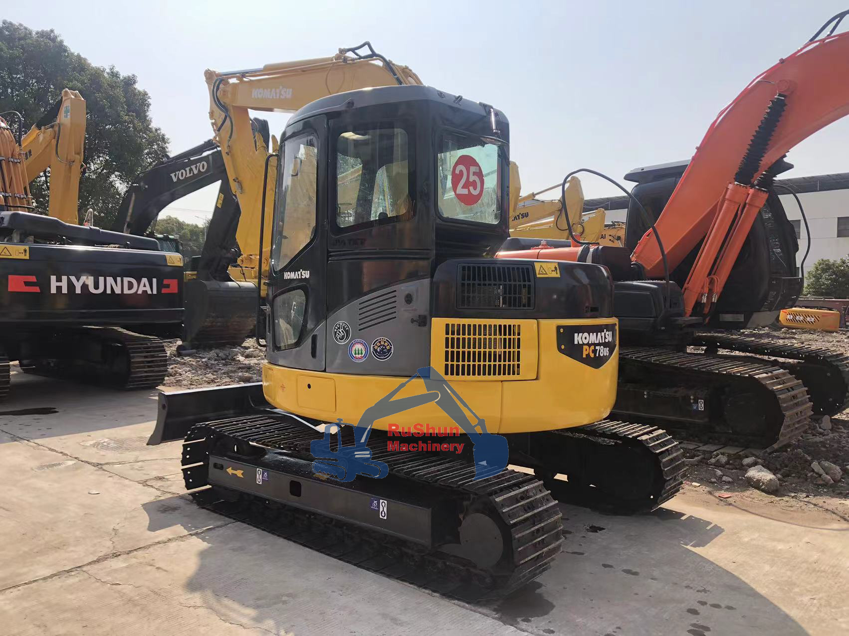 Used KOMATSU PC78US Excavator
