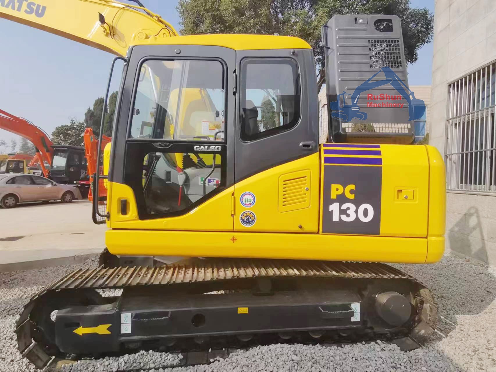 Used KOMATSU PC130-7 Excavator