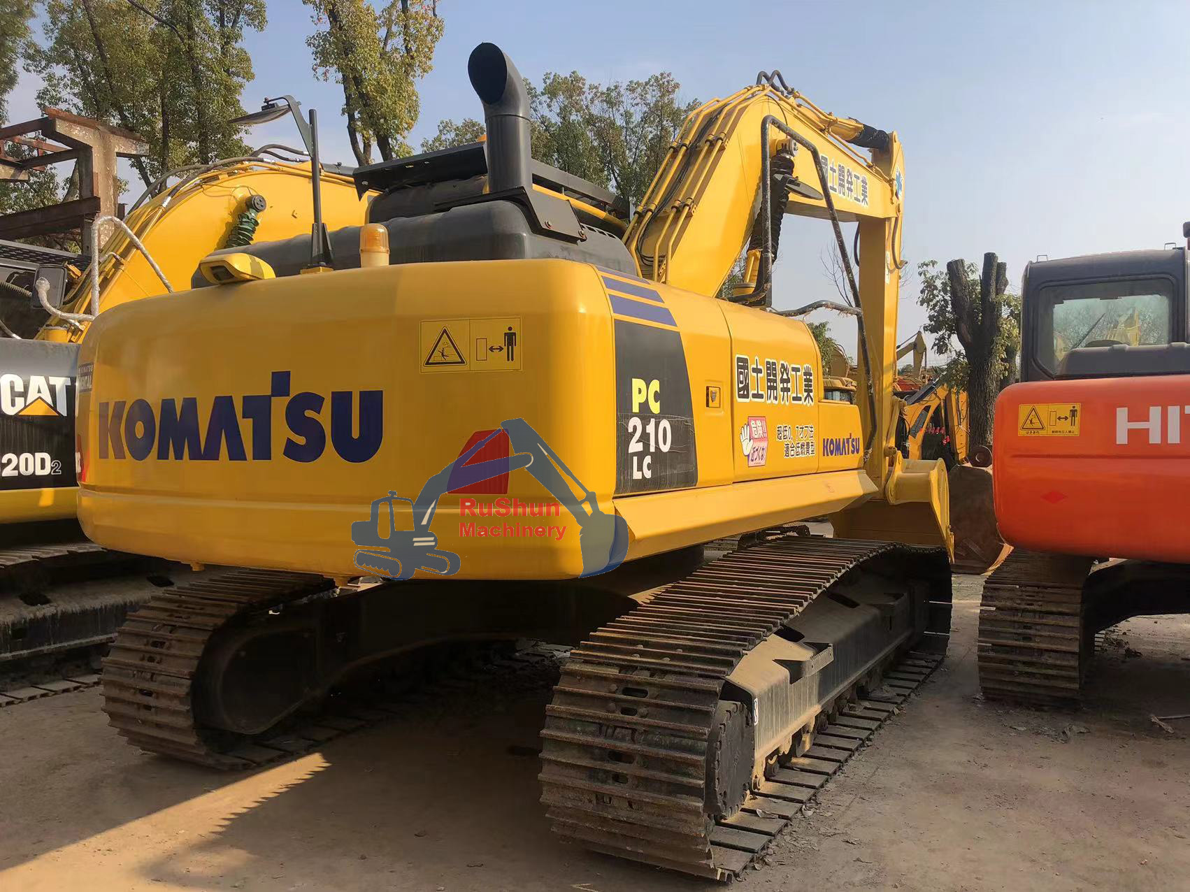 Used KOMATSU PC210LC-8 Excavator