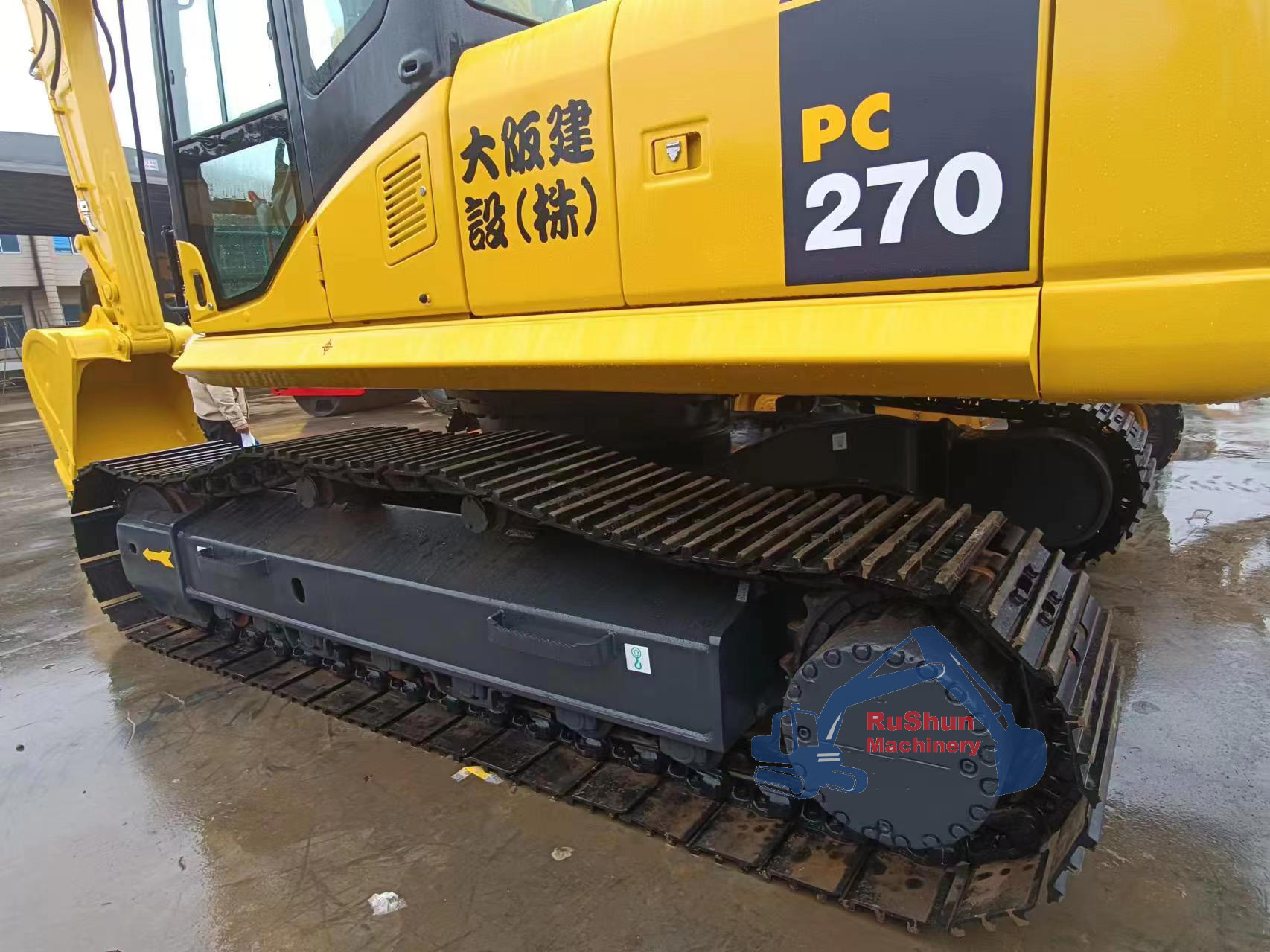 Used KOMATSU PC270-7 Excavator