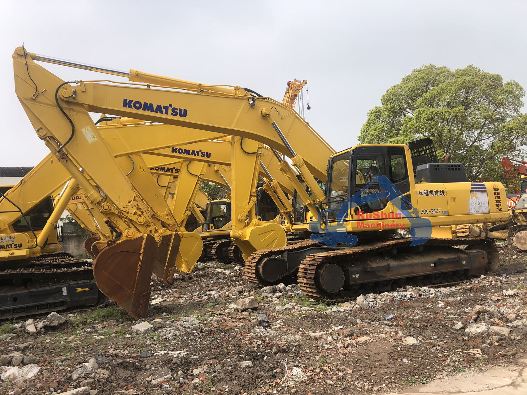Used KOMATSU PC400LC-8R Excavator