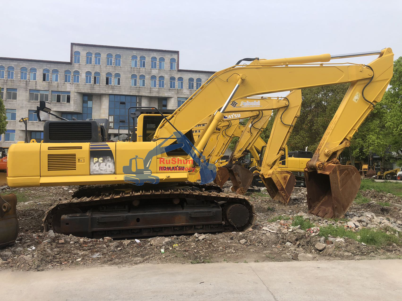 Used KOMATSU PC450-8 Excavator