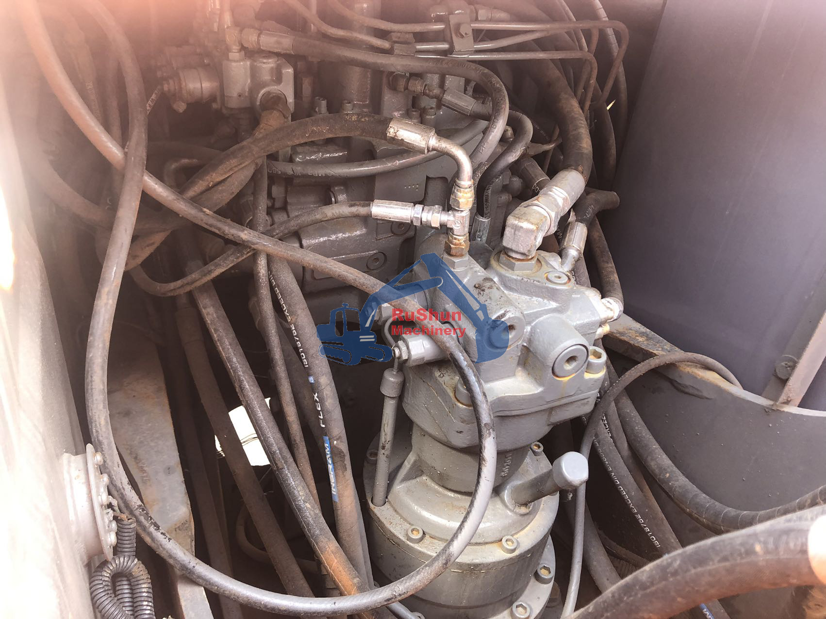 Used HITACHI EX120 Excavator