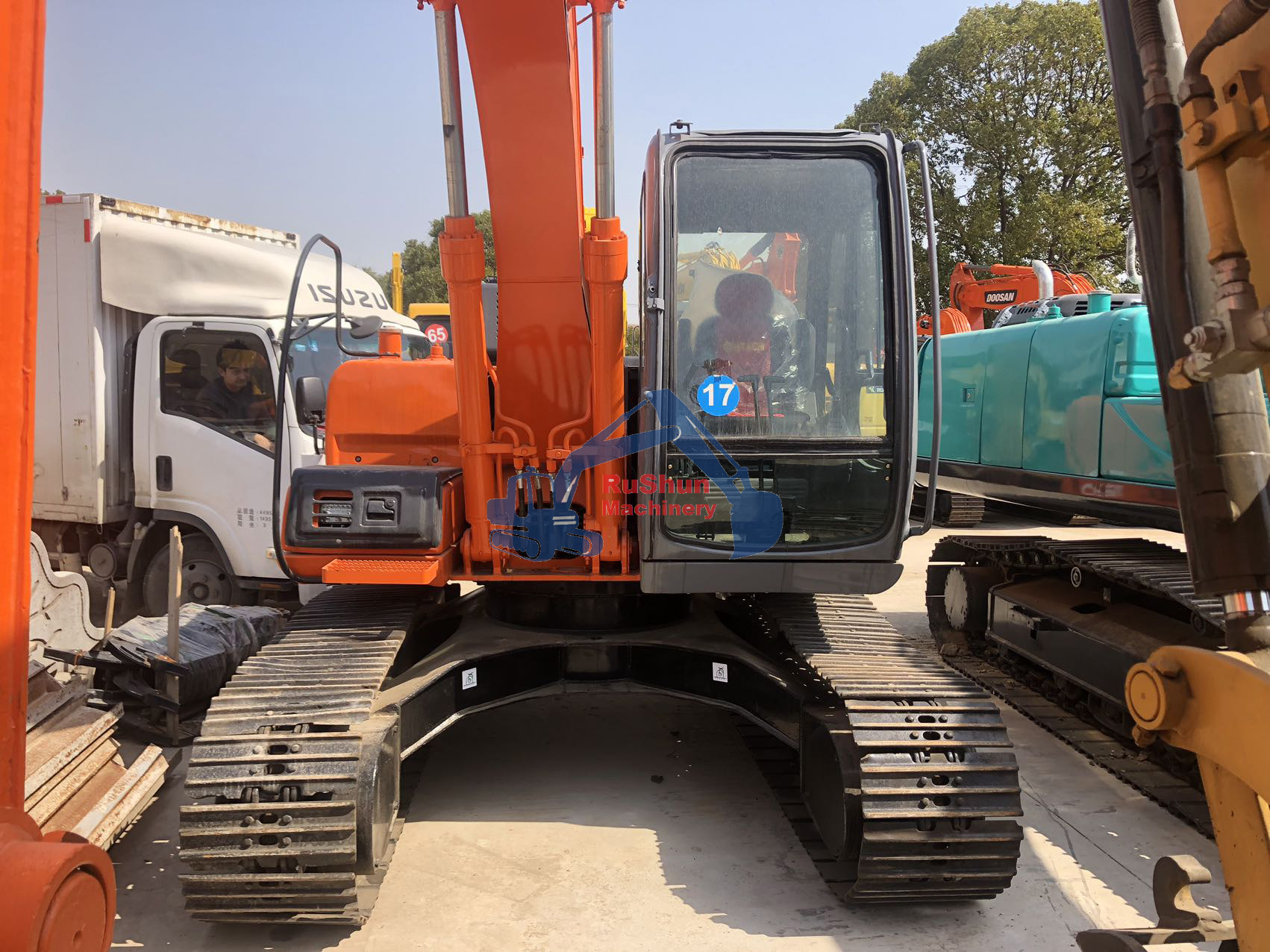 Used HITACHI EX120 Excavator
