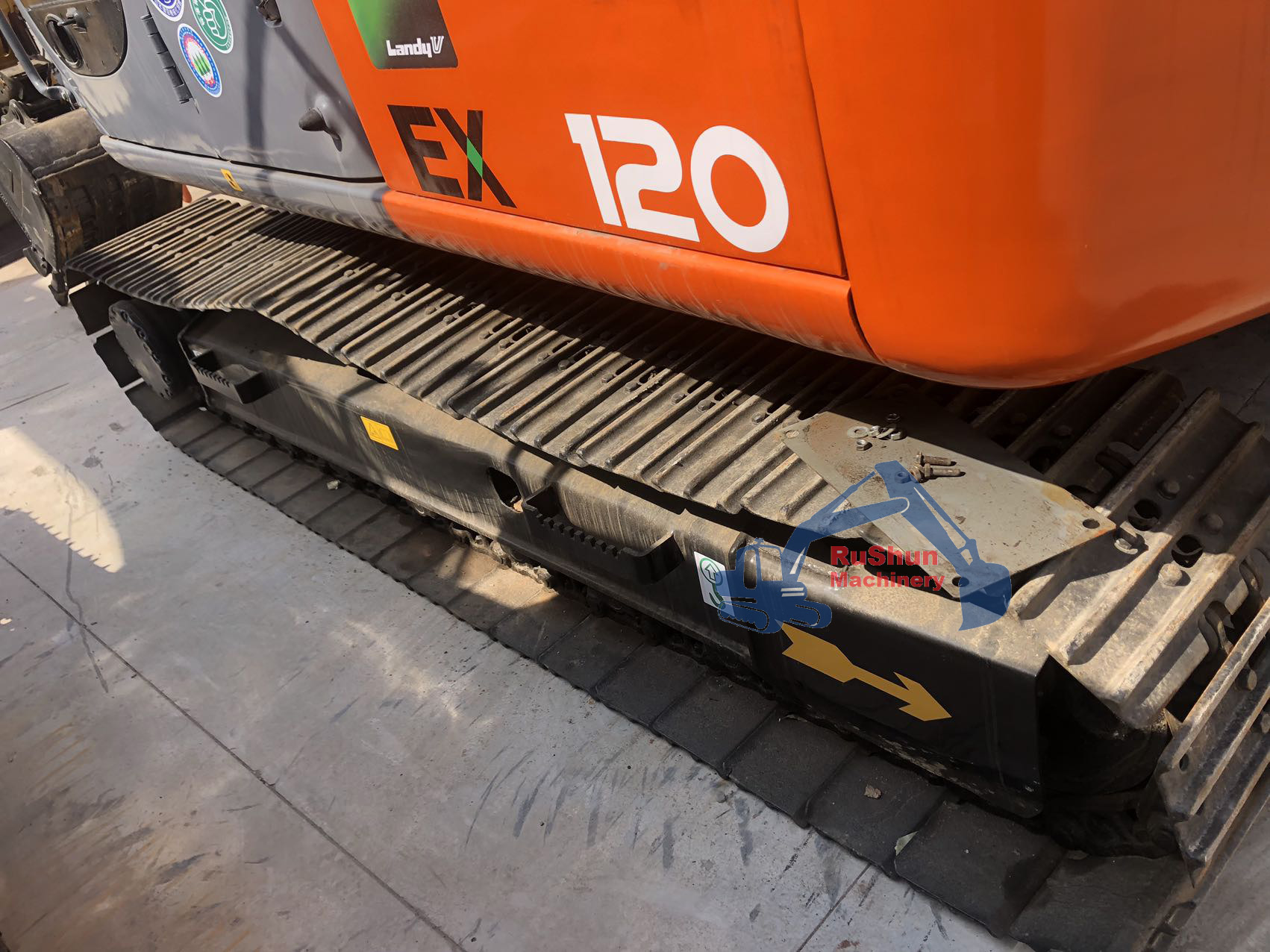 Used HITACHI EX120 Excavator