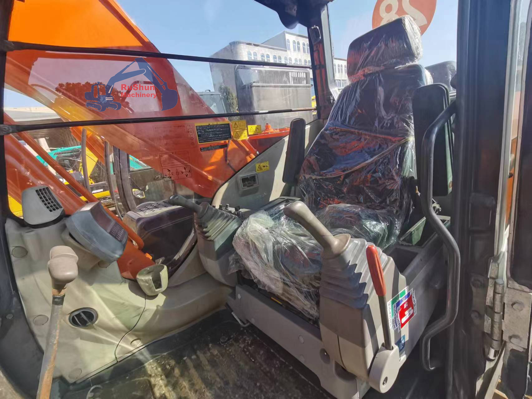 Used HITACHI ZX240-3 Excavator