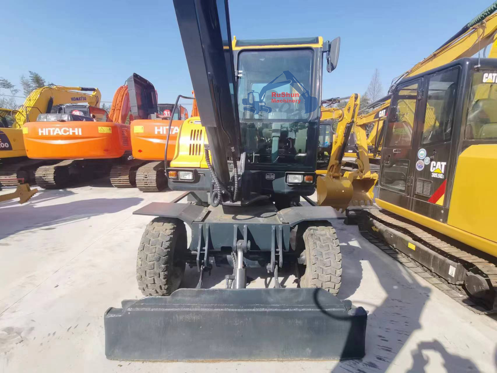 Used HYUNDAI R60WVS Excavator