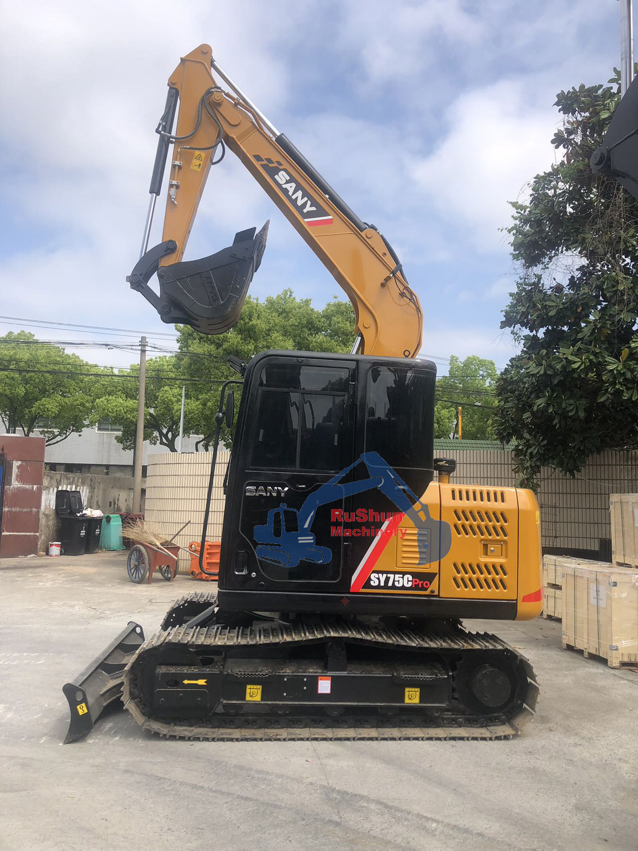 Used SANY SY75C Excavator