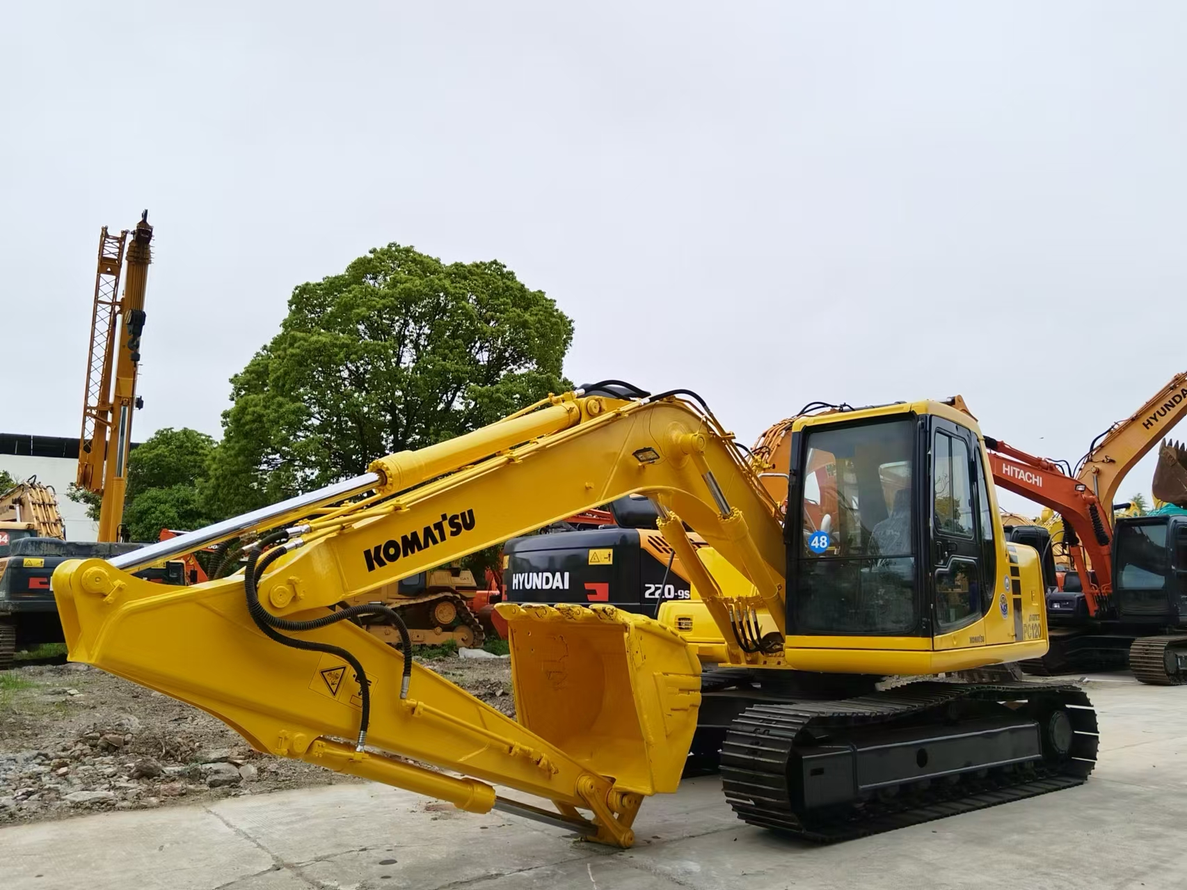 Used KOMATSU PC120 Excavator