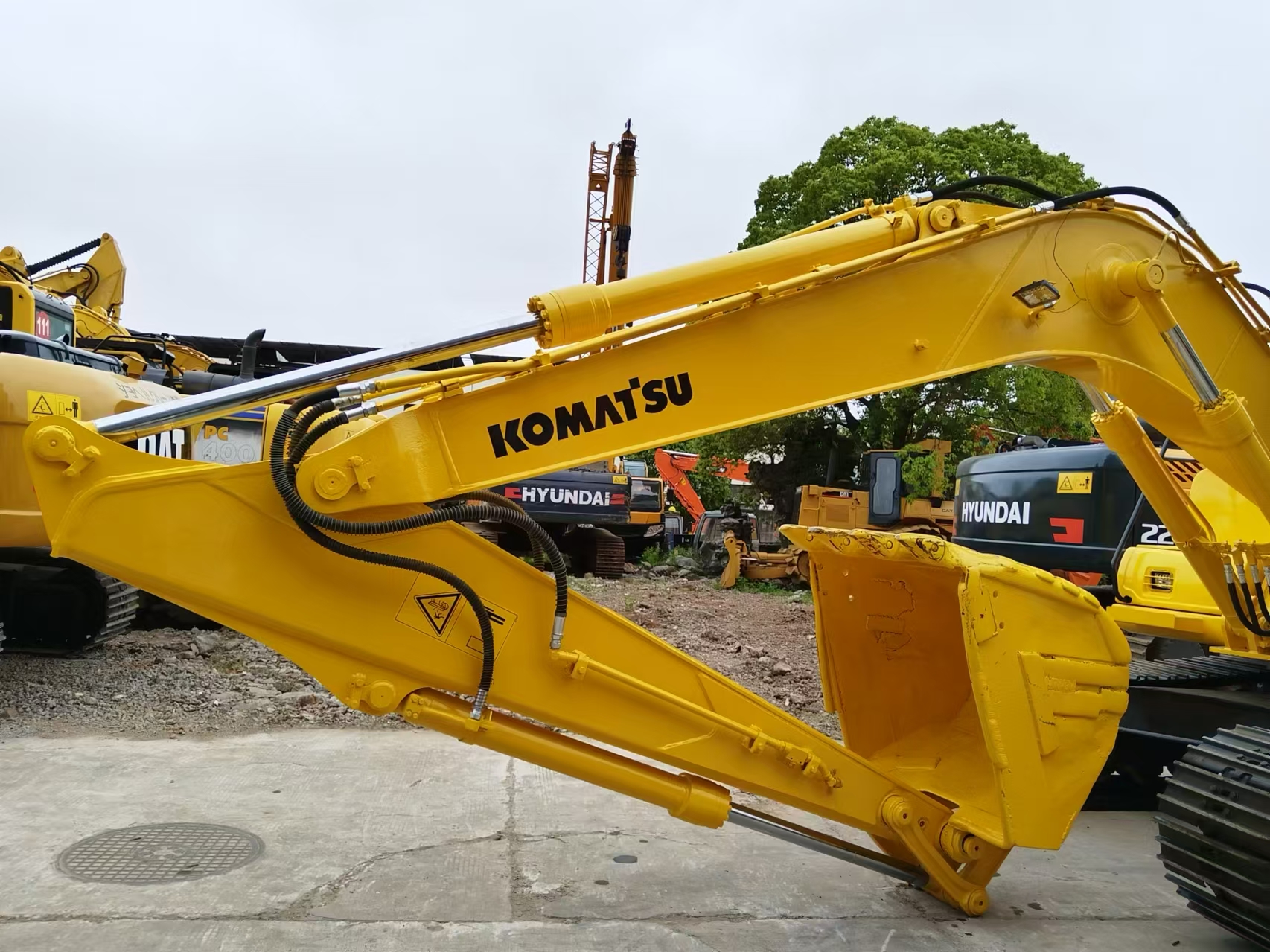 Used KOMATSU PC120 Excavator