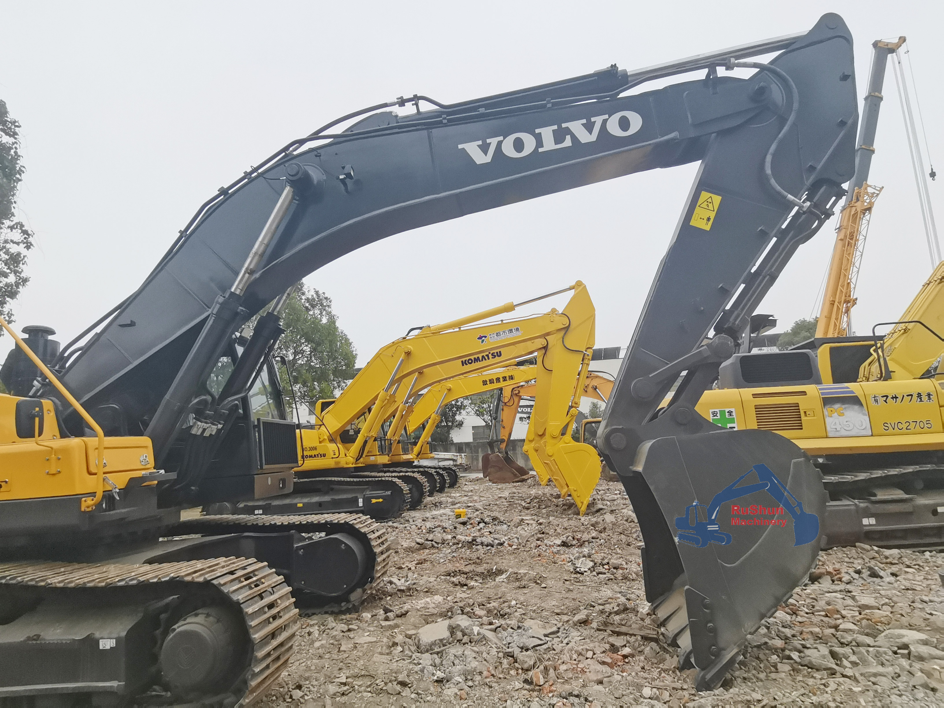 Used VOLVO EC480D  Excavator