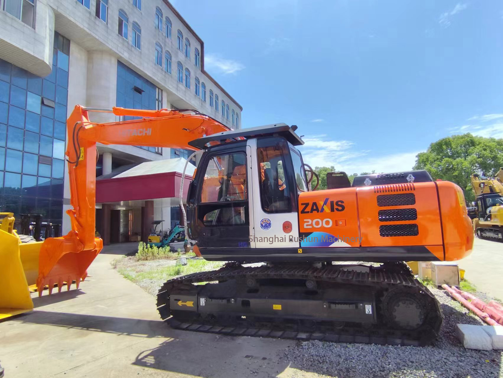 Used HITACHI ZX200-6 Excavator