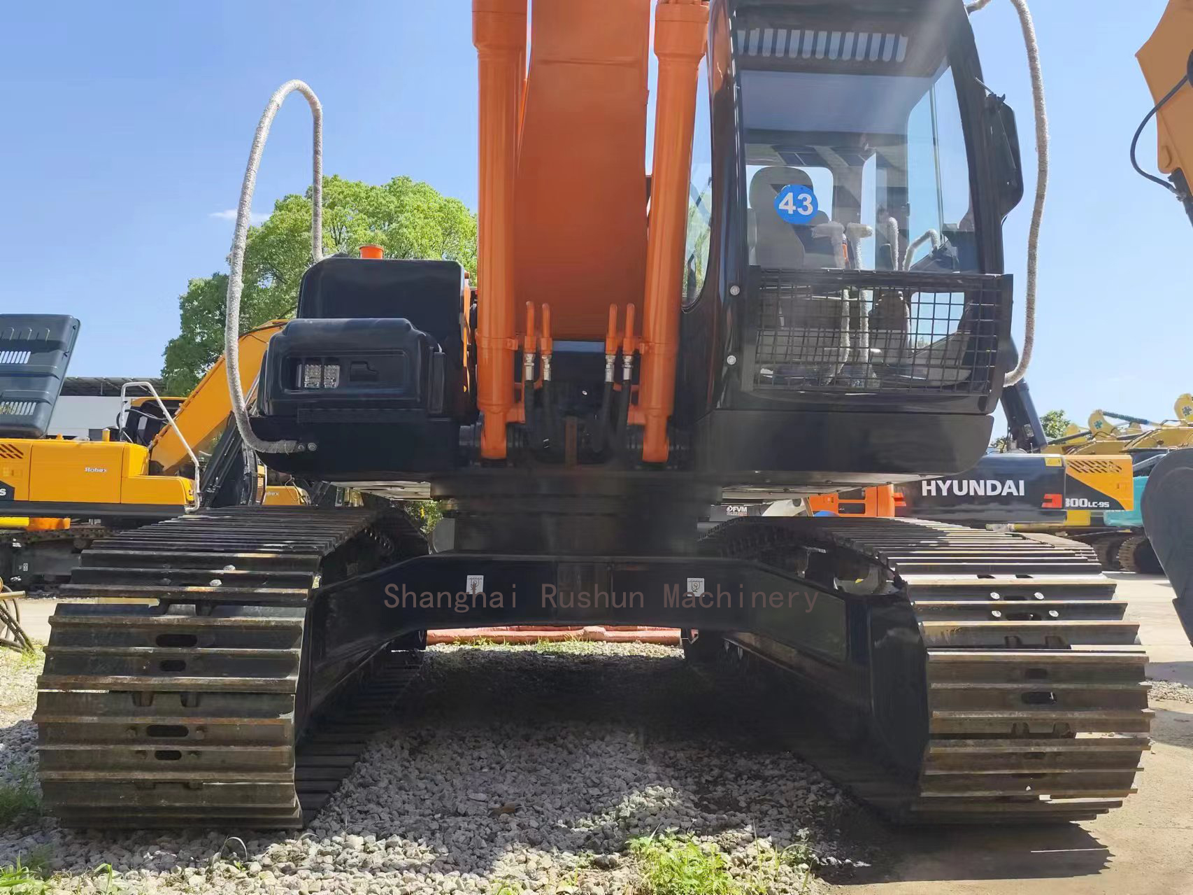 Used HITACHI ZX200-6 Excavator
