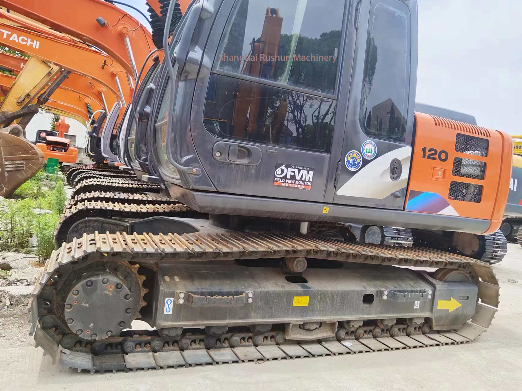Used HITACHI 120 Excavator