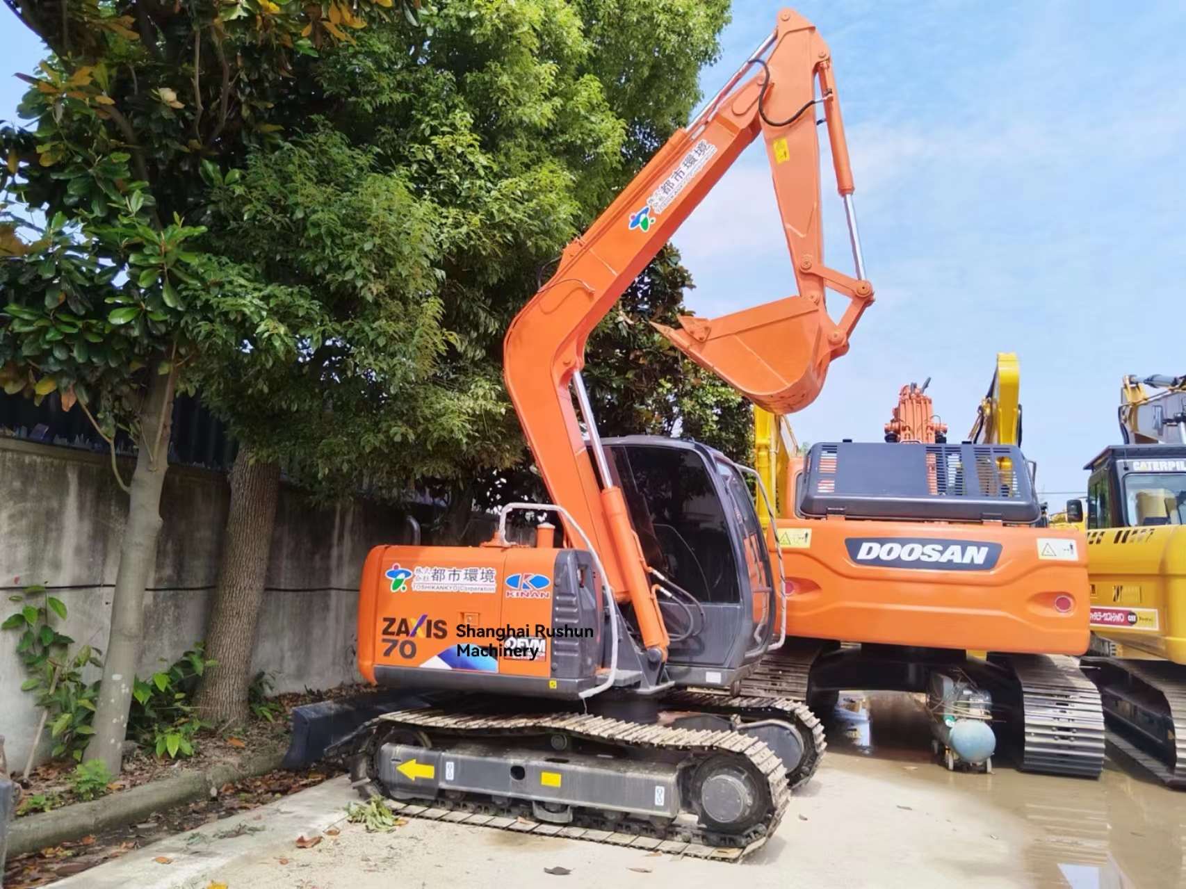 Used HITACHI ZX70 Excavator