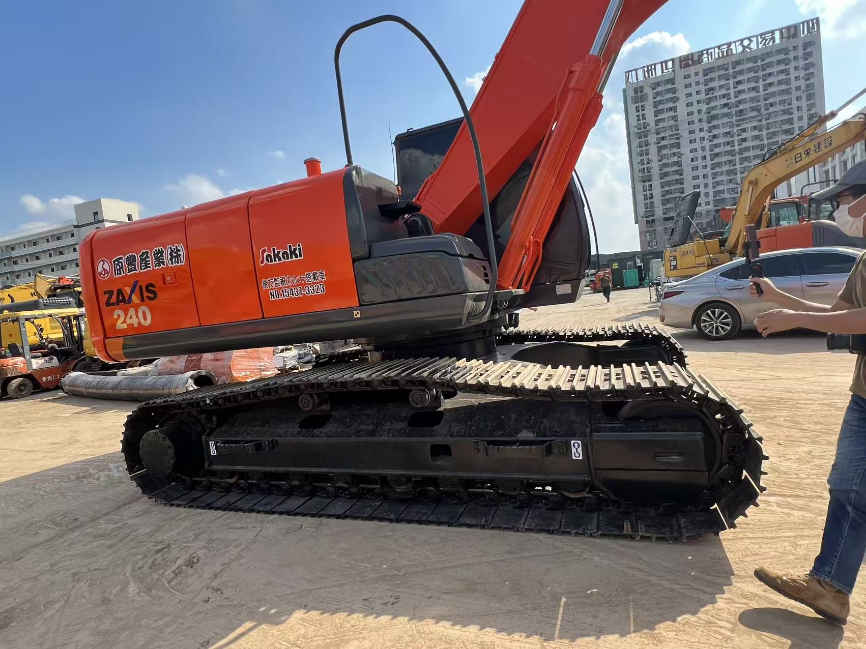 Used Hitachi zx240 Excavator  